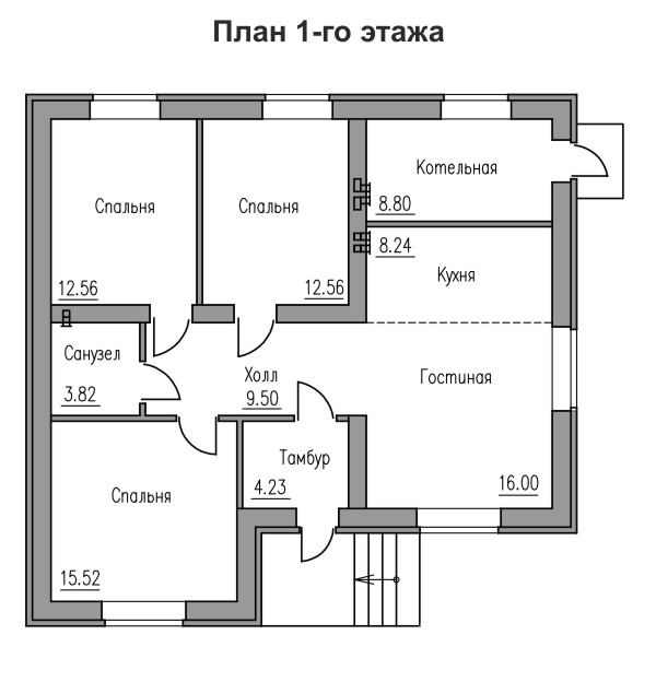Дом чертеж проект узбекский - 95 фото